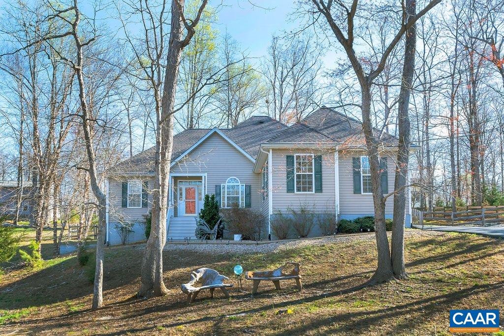 35 Oak Grove Road Palmyra, VA 22963 - Photo 42 of 42 a front view of a house with garden