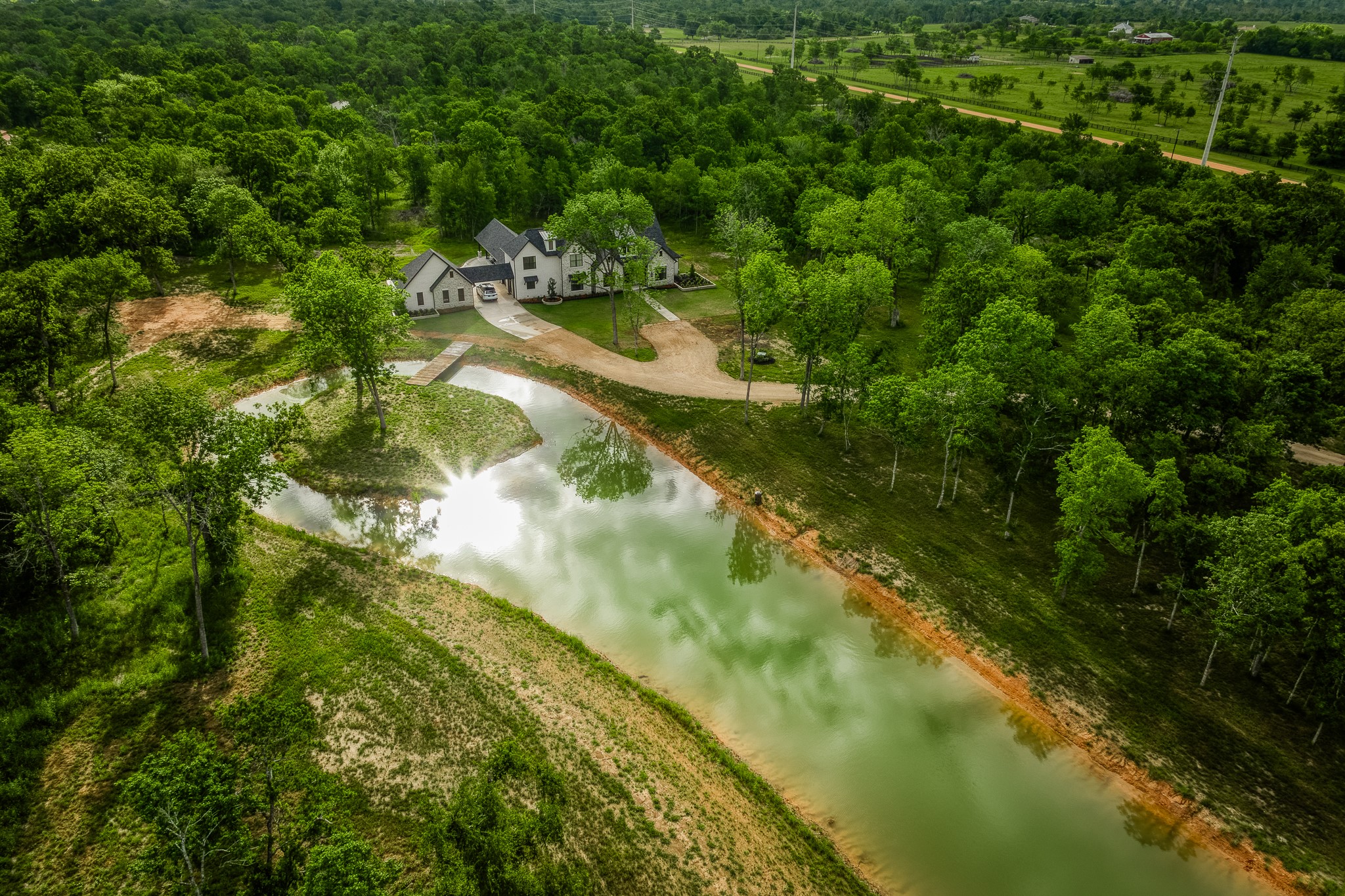 40051 Mesquite Hempstead, TX 77445 - Photo 28 of 29 a view of a lake