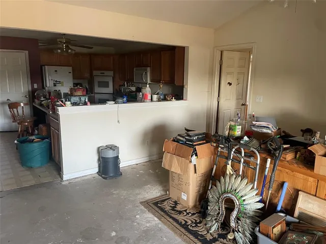 a room with gym equipment