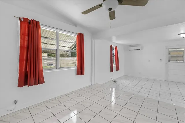 a view of an empty room with window