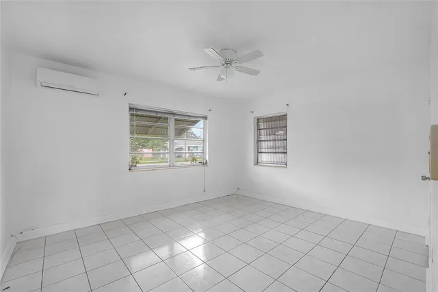 a view of a backyard of a house