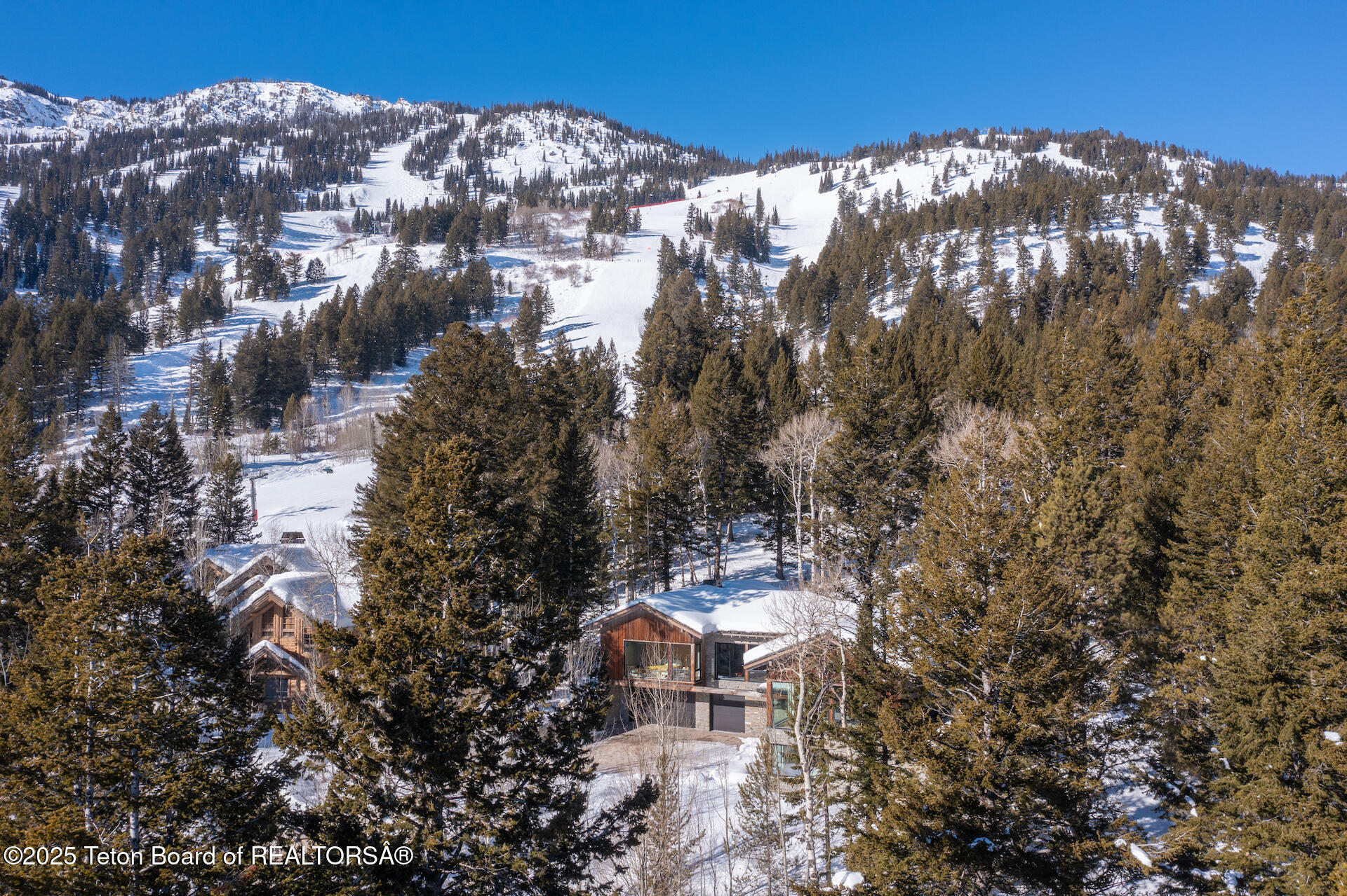 7970 North Granite Ridge Road Teton Village, WY 83025 - Photo 17 of 40 Adjacent to National Forest