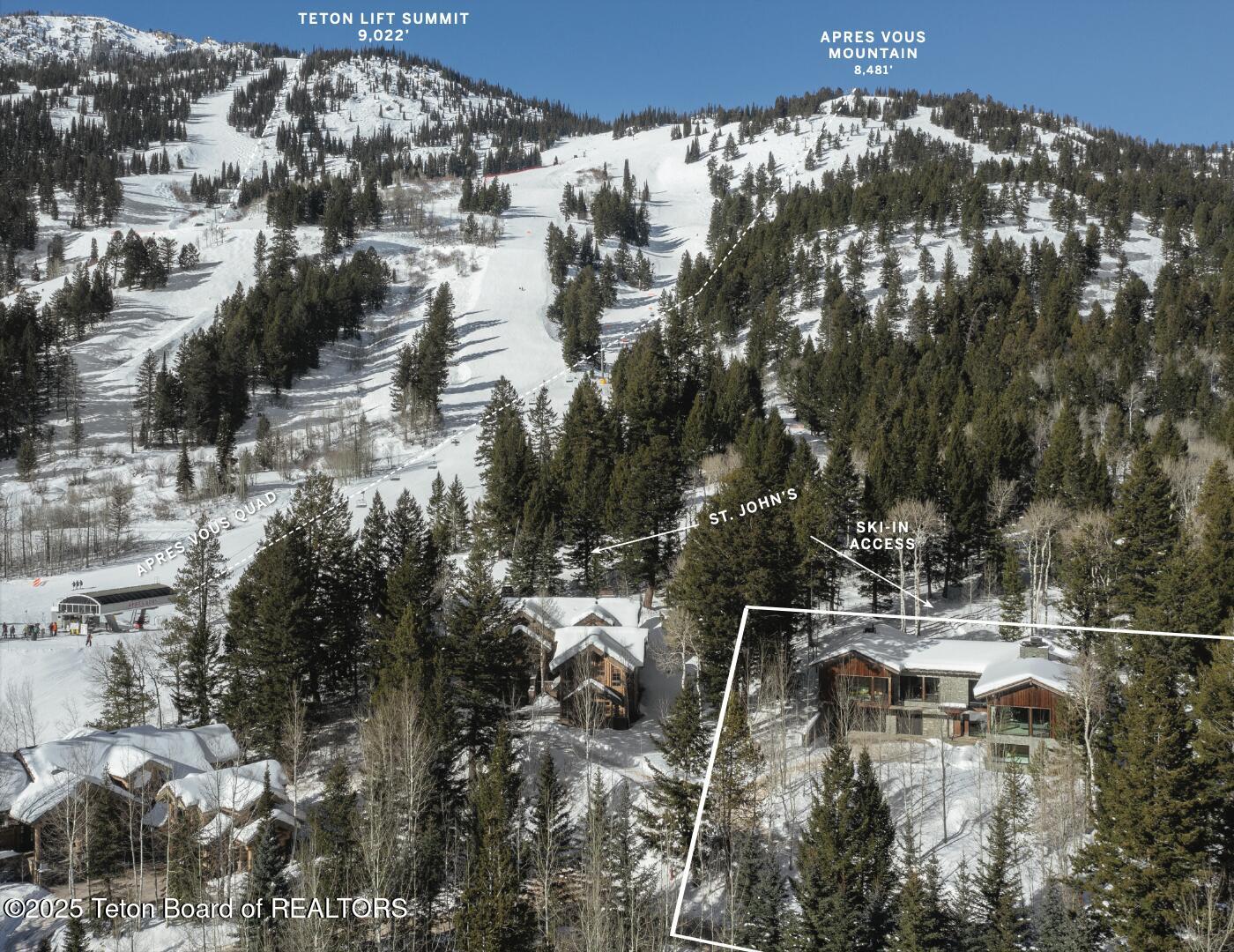 7970 North Granite Ridge Road Teton Village, WY 83025 - Photo 40 of 40 Legacy Access