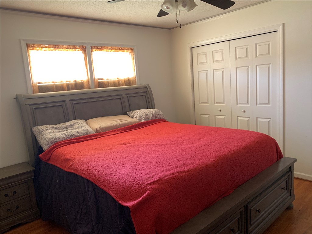 224 Polaris Street Anderson, SC 29621 - Photo 13 of 30 This bedroom offers ample natural light and easily fits a king size bedroom set.