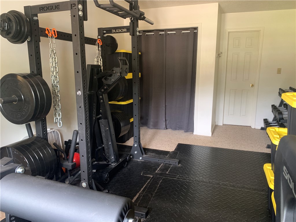 224 Polaris Street Anderson, SC 29621 - Photo 19 of 30 Primary bedroom currently used as gym