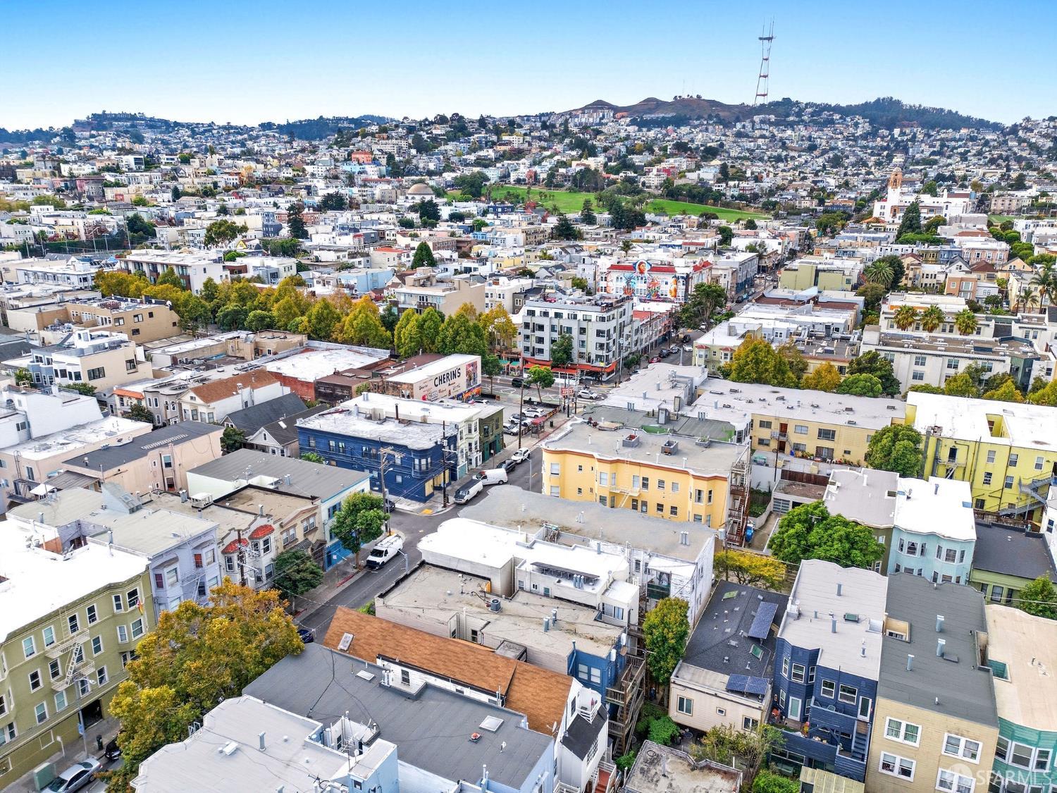 3452 18th Street, Unit A San Francisco, CA 94110 - Photo 39 of 39 an aerial view of a city