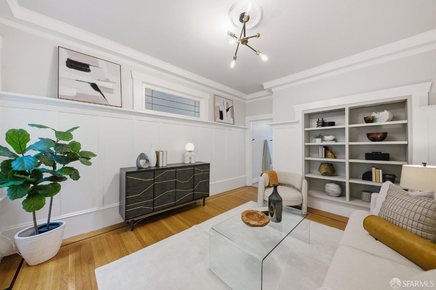 3452 18th Street, Unit A San Francisco, CA 94110 - Photo 10 of 39 a living room with furniture and flowers