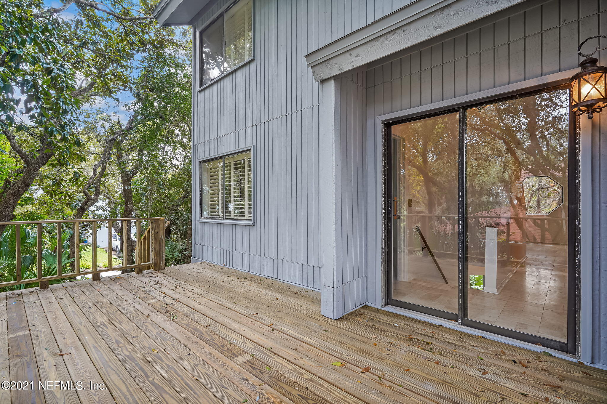 2129 Seminole Road Atlantic Beach, FL 32233 - Photo 40 of 47 Large Back Deck/Balcony