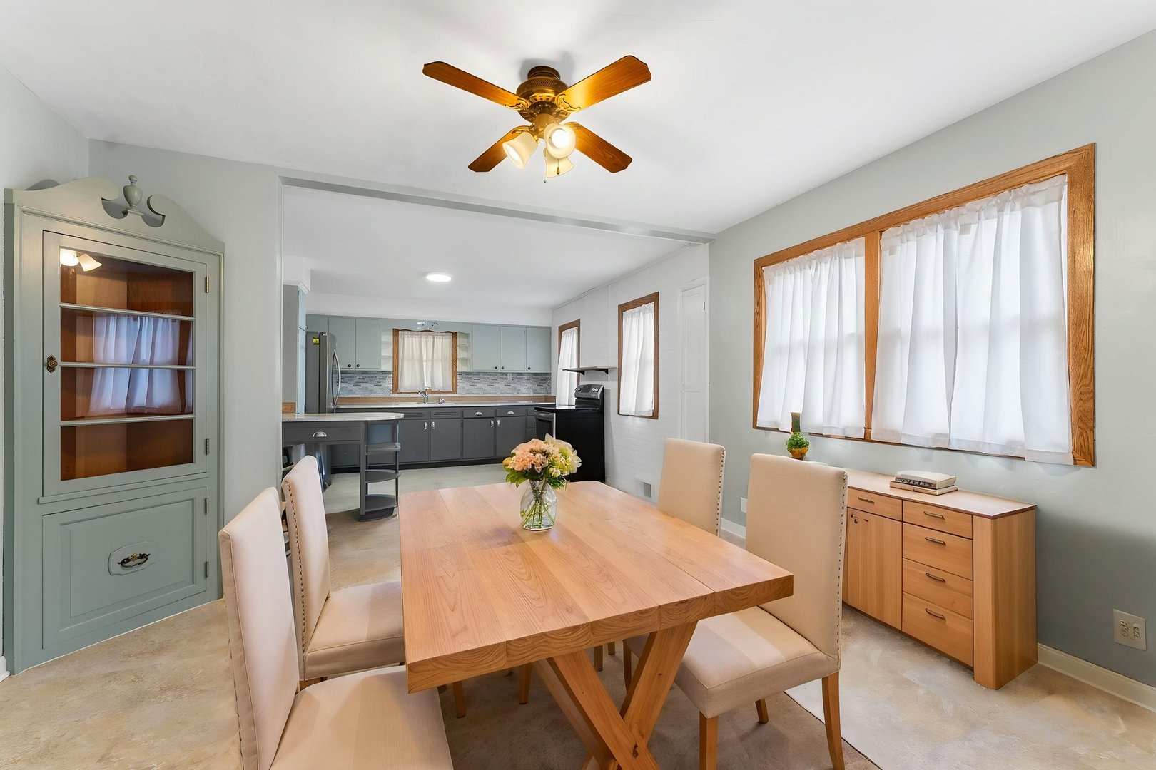 1419 113th Avenue Milan, IL 61264 - Photo 14 of 25 a view of a dining room with furniture and window