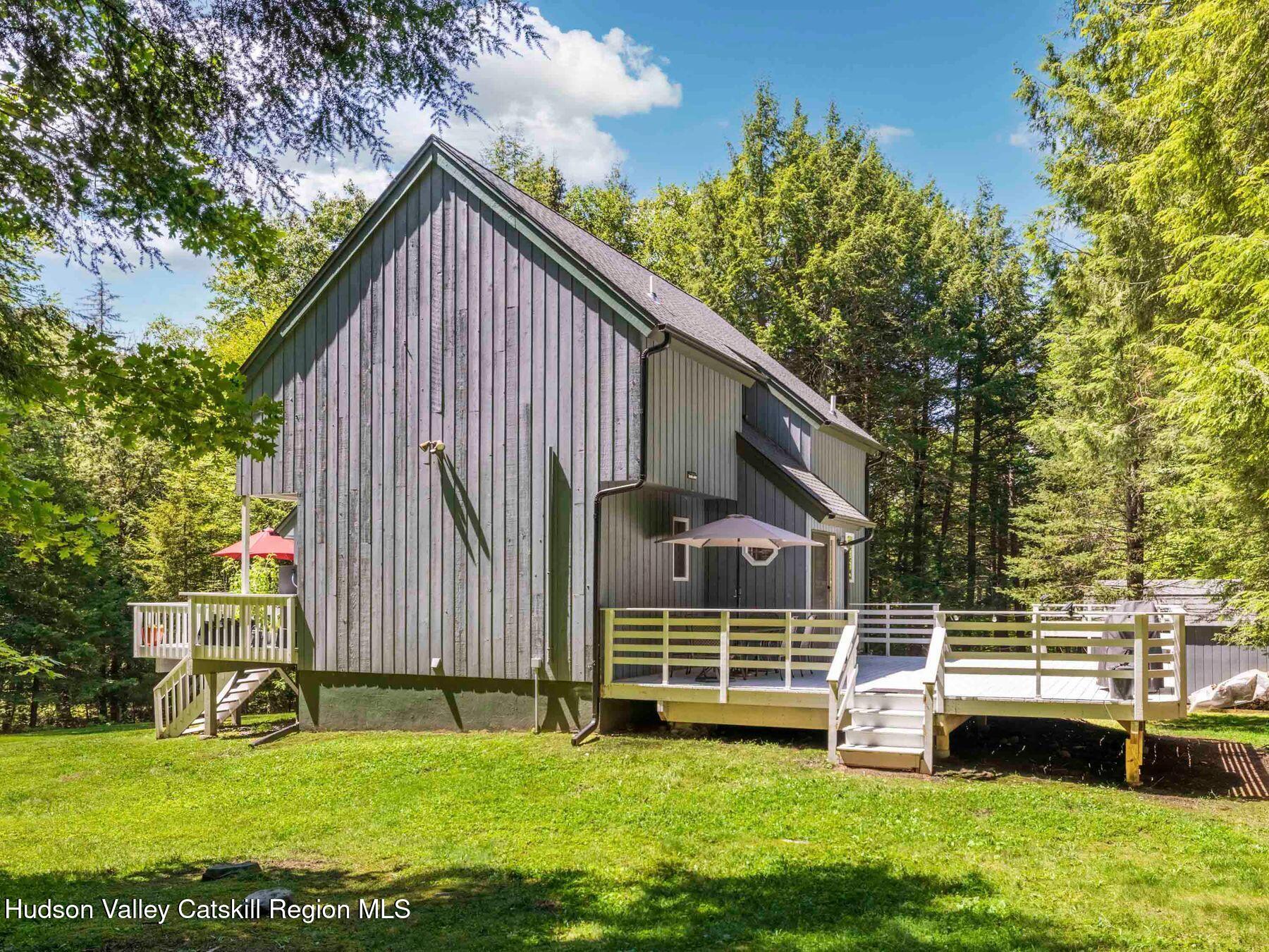 36 Mt Greenery Road Windham, NY 12496 - Photo 51 of 60 a view of a house with a yard