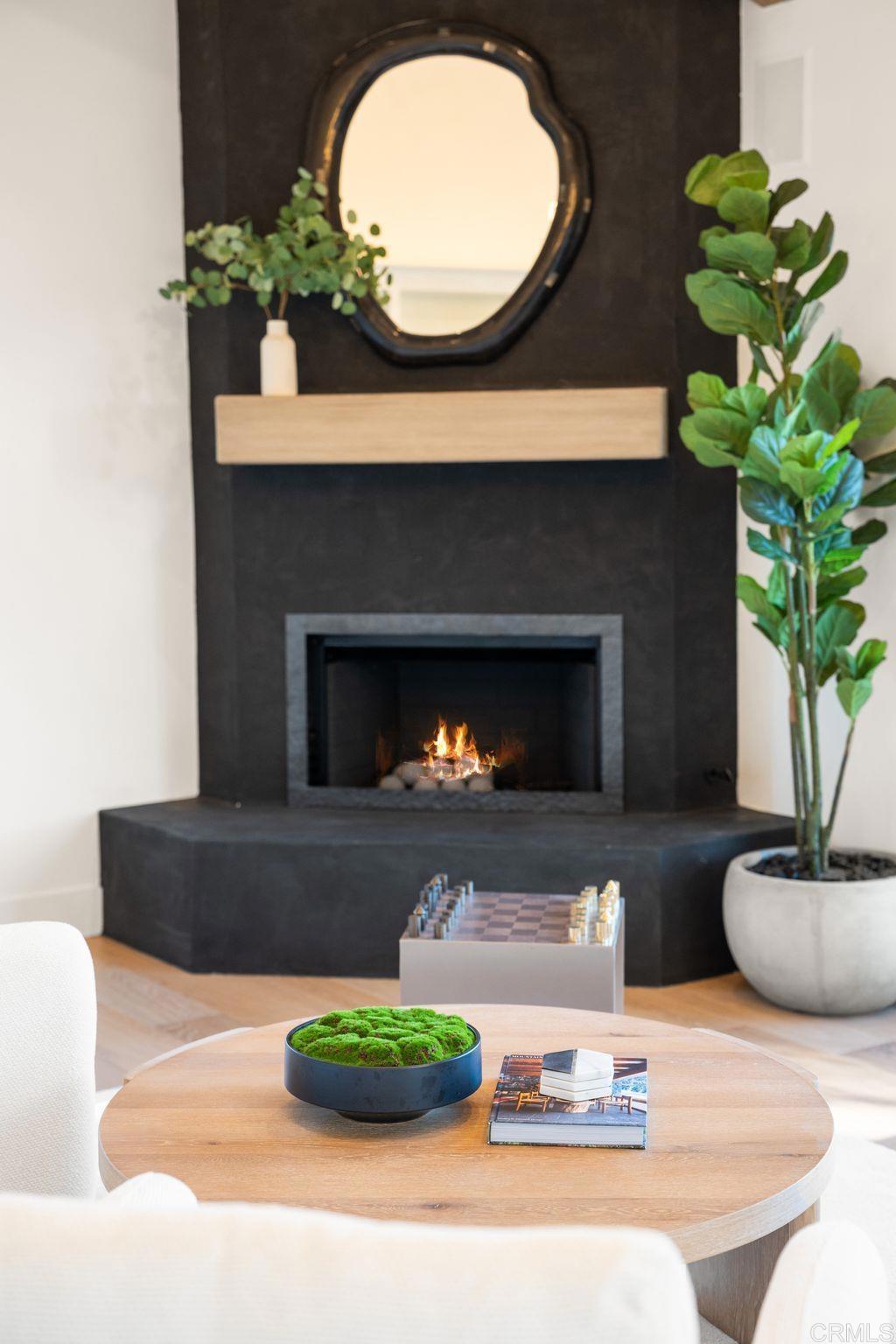 528 Flores De Oro Rancho Santa Fe, CA 92067 - Photo 40 of 75 a living room with furniture and a fireplace