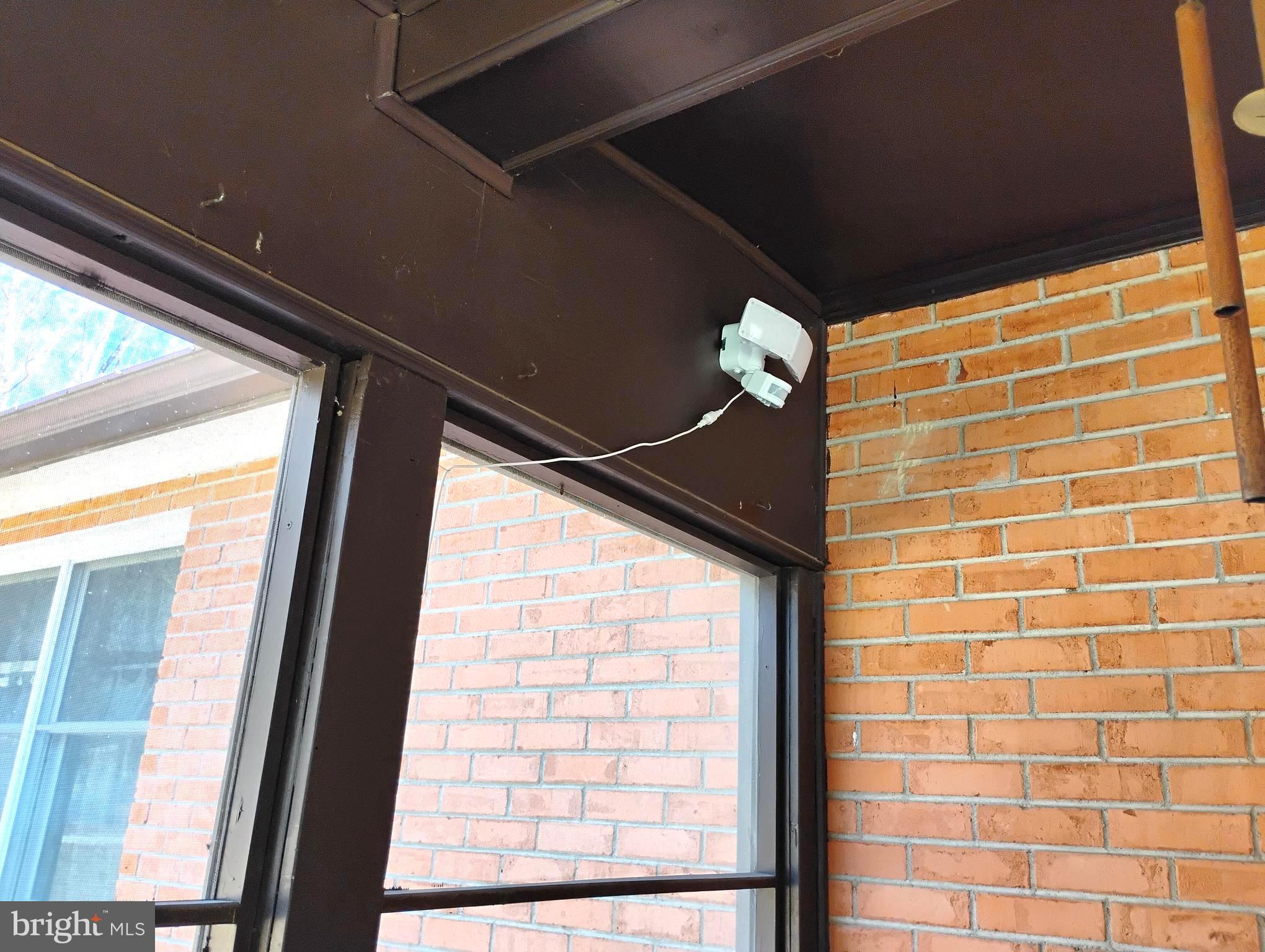 12266 Elk Run Church Road Midland, VA 22728 - Photo 34 of 67 Solar security light inside screened porch