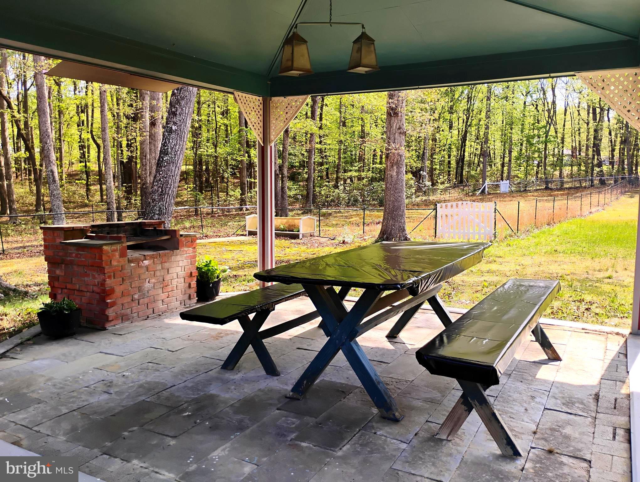 12266 Elk Run Church Road Midland, VA 22728 - Photo 43 of 67 Permanent BBQ structure