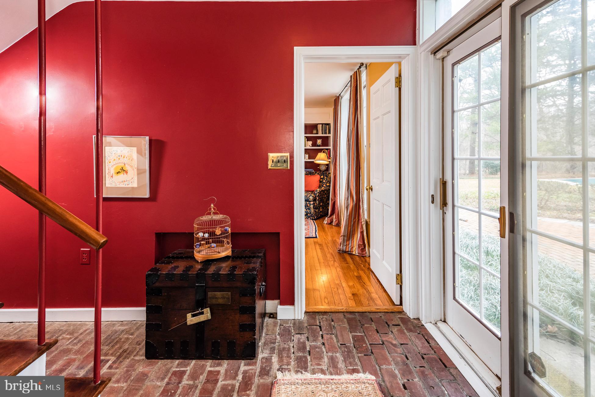 183 Edgerstoune Road Princeton, NJ 08540 - Photo 13 of 27 Hall and Backstairs to Library/Au Pair Suite