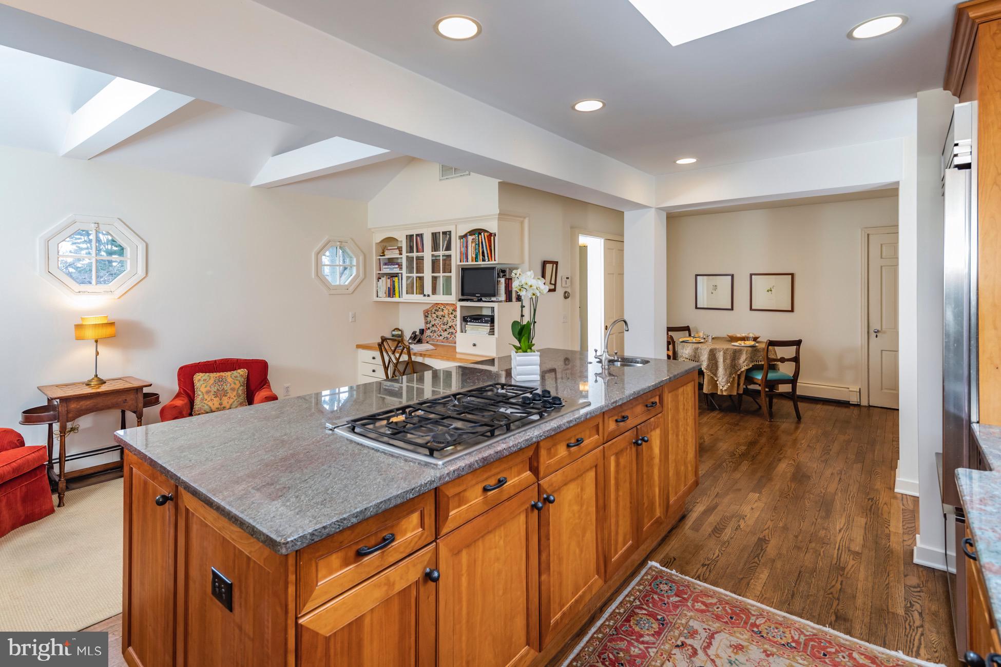183 Edgerstoune Road Princeton, NJ 08540 - Photo 9 of 27 Kitchen With Sitting and Breakfast Areas