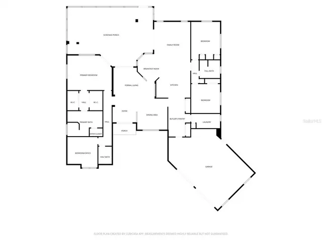 a picture of a floor plan
