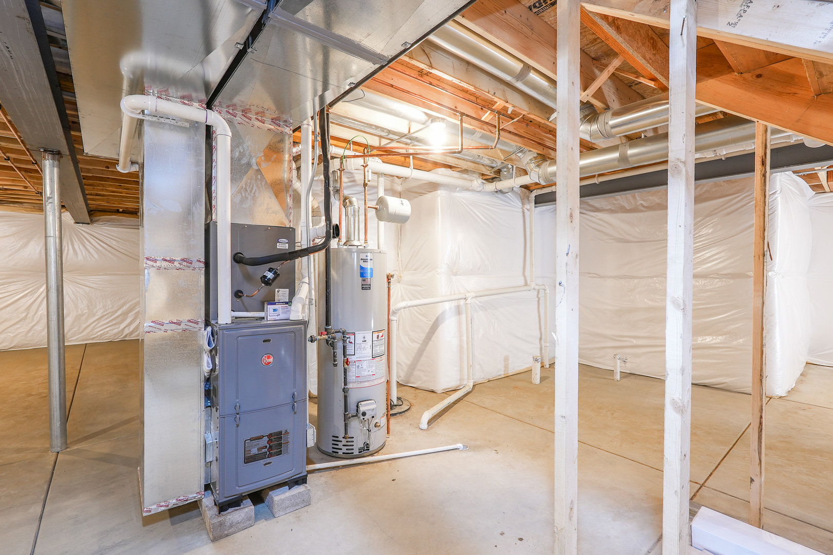 985 Spring Street Manteno, IL 60950 - Photo 40 of 46 a view of walk in closet with empty racks