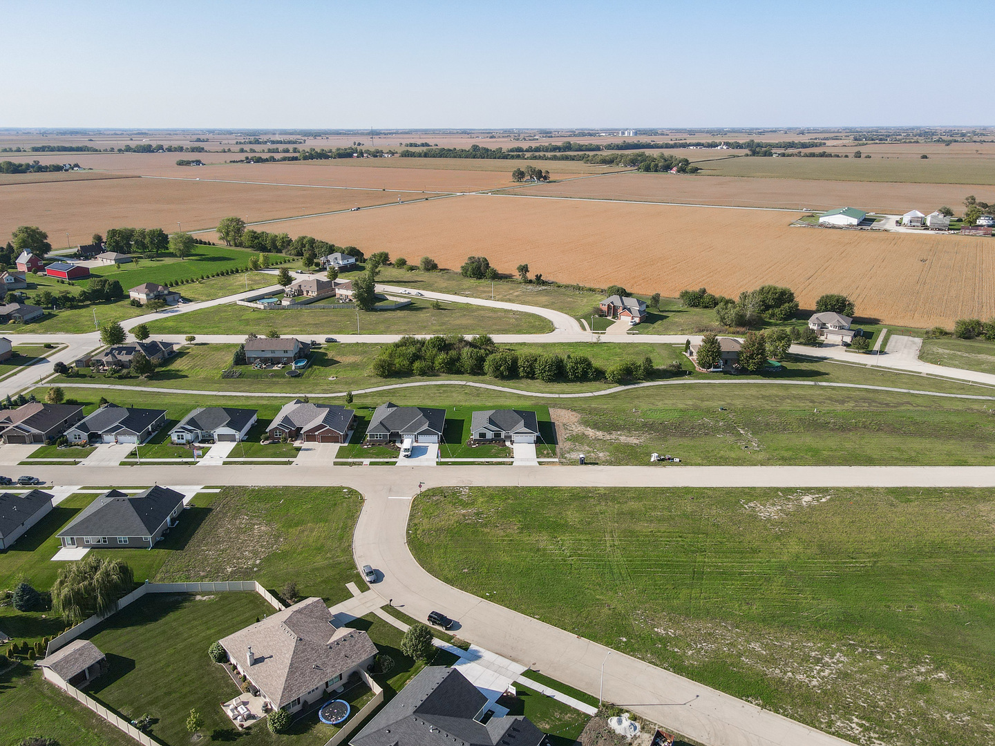985 Spring Street Manteno, IL 60950 - Photo 6 of 46 a view of a lake with a city view