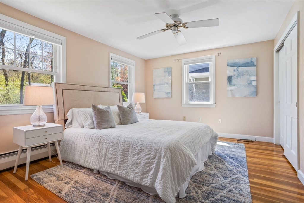 17 Hamblen Street Lexington, MA 02421 - Photo 18 of 42 a bedroom with a bed and a window