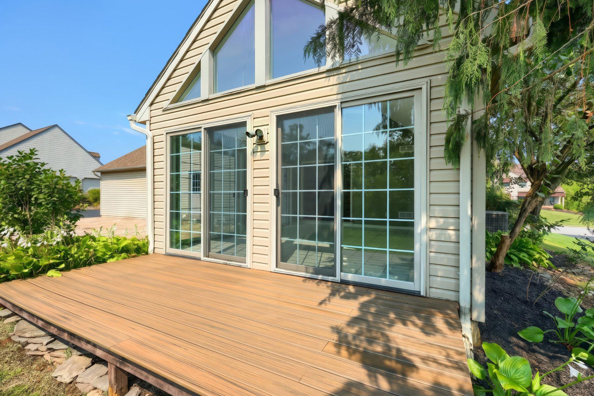 1540 Lilac Road York, PA 17408 - Photo 56 of 74 Deck off the sunroom