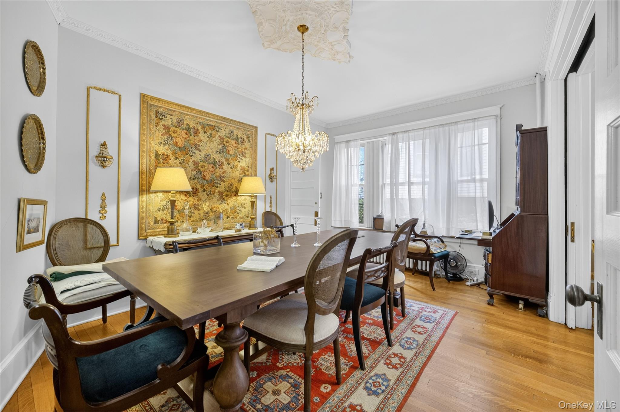 111 South Hamilton Street Poughkeepsie, NY 12601 - Photo 23 of 46 a view of a dining room with furniture window and outside view