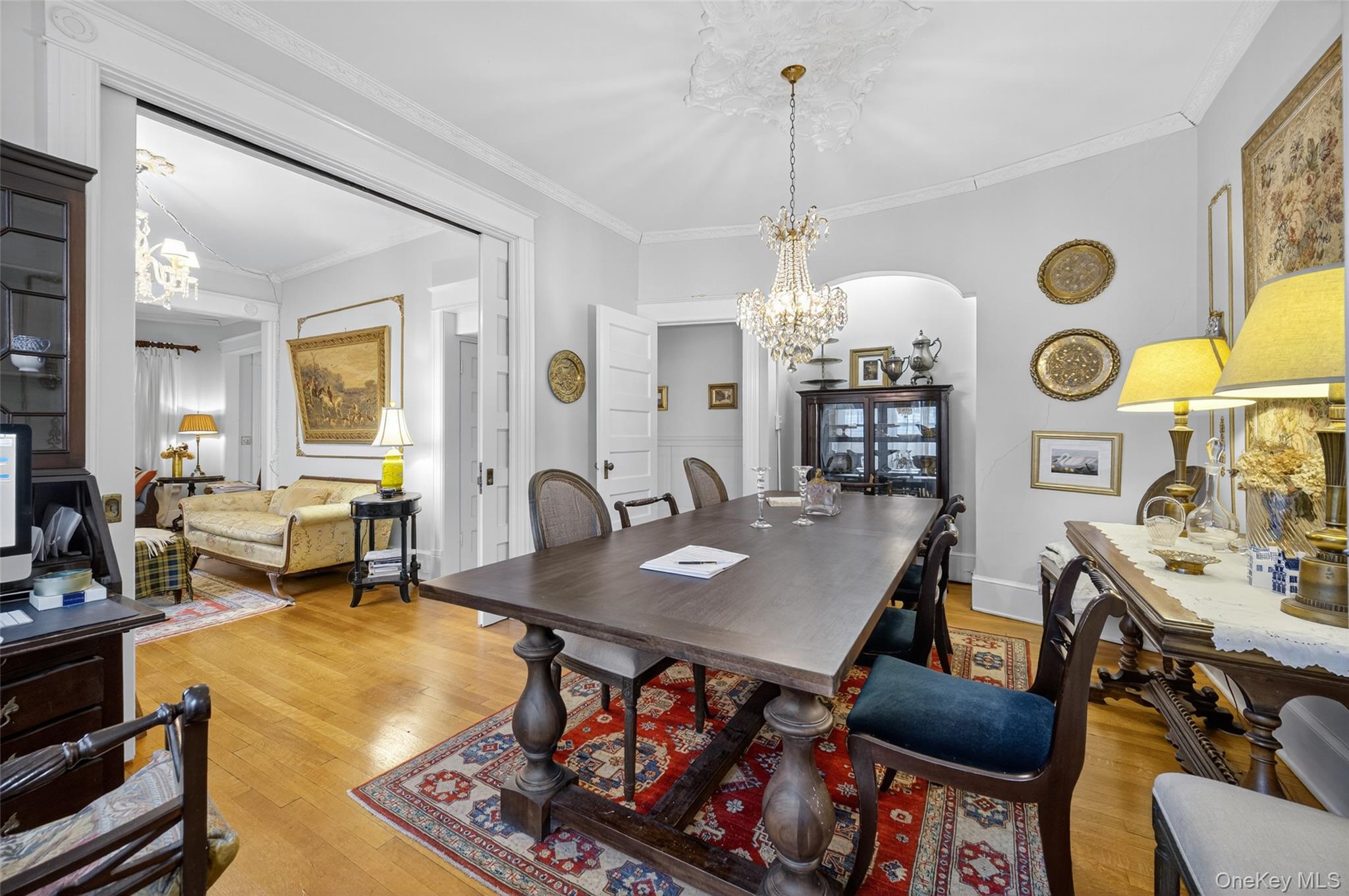 111 South Hamilton Street Poughkeepsie, NY 12601 - Photo 24 of 46 a view of a dining room and livingroom