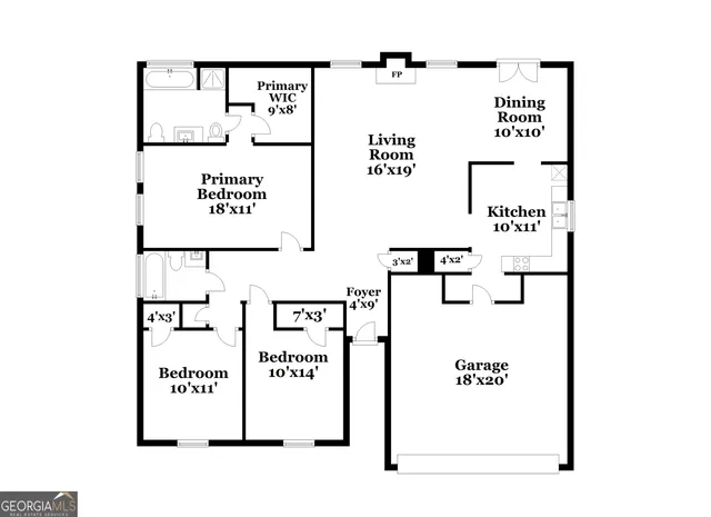 $1,715 | 6525 Alford Way, Lithonia, GA 30058