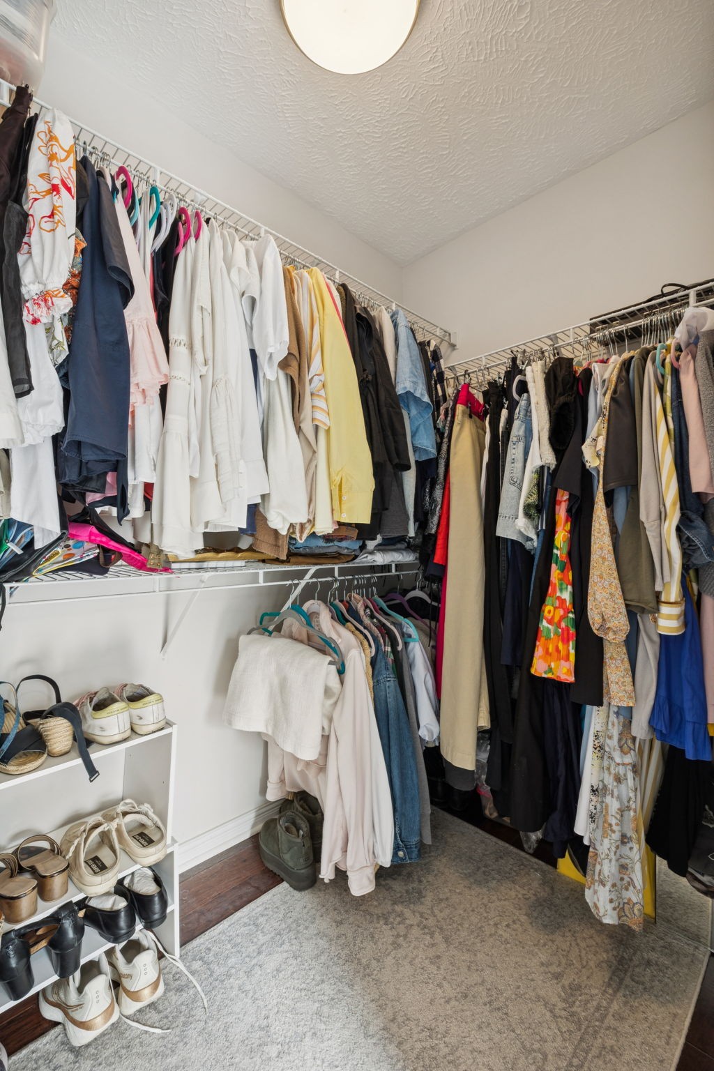 423 Knob Court Franklin, TN 37064 - Photo 30 of 37 a view of walk in closet with clothes and shoes