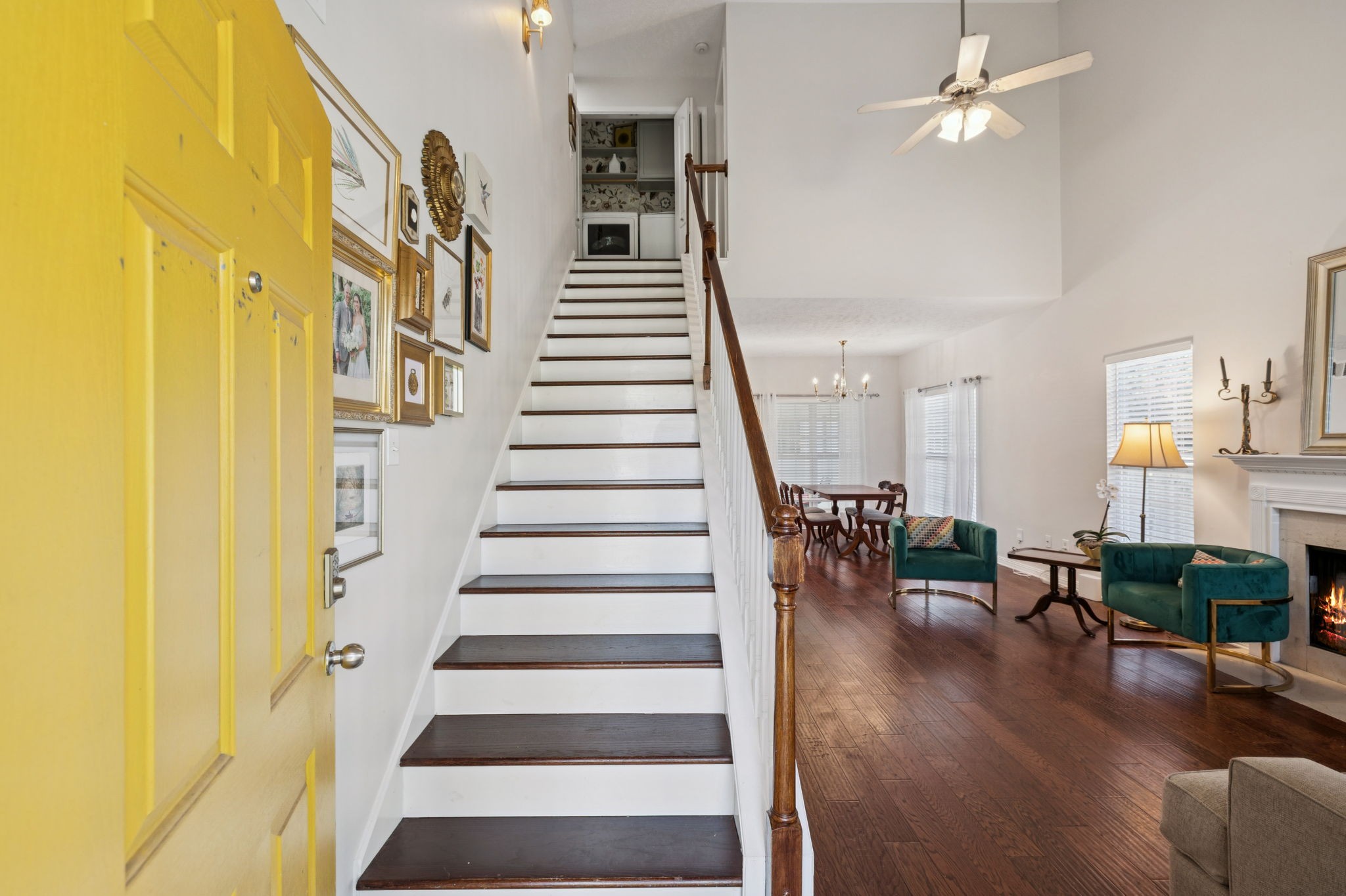 423 Knob Court Franklin, TN 37064 - Photo 4 of 37 a view of entryway and hall with wooden floor
