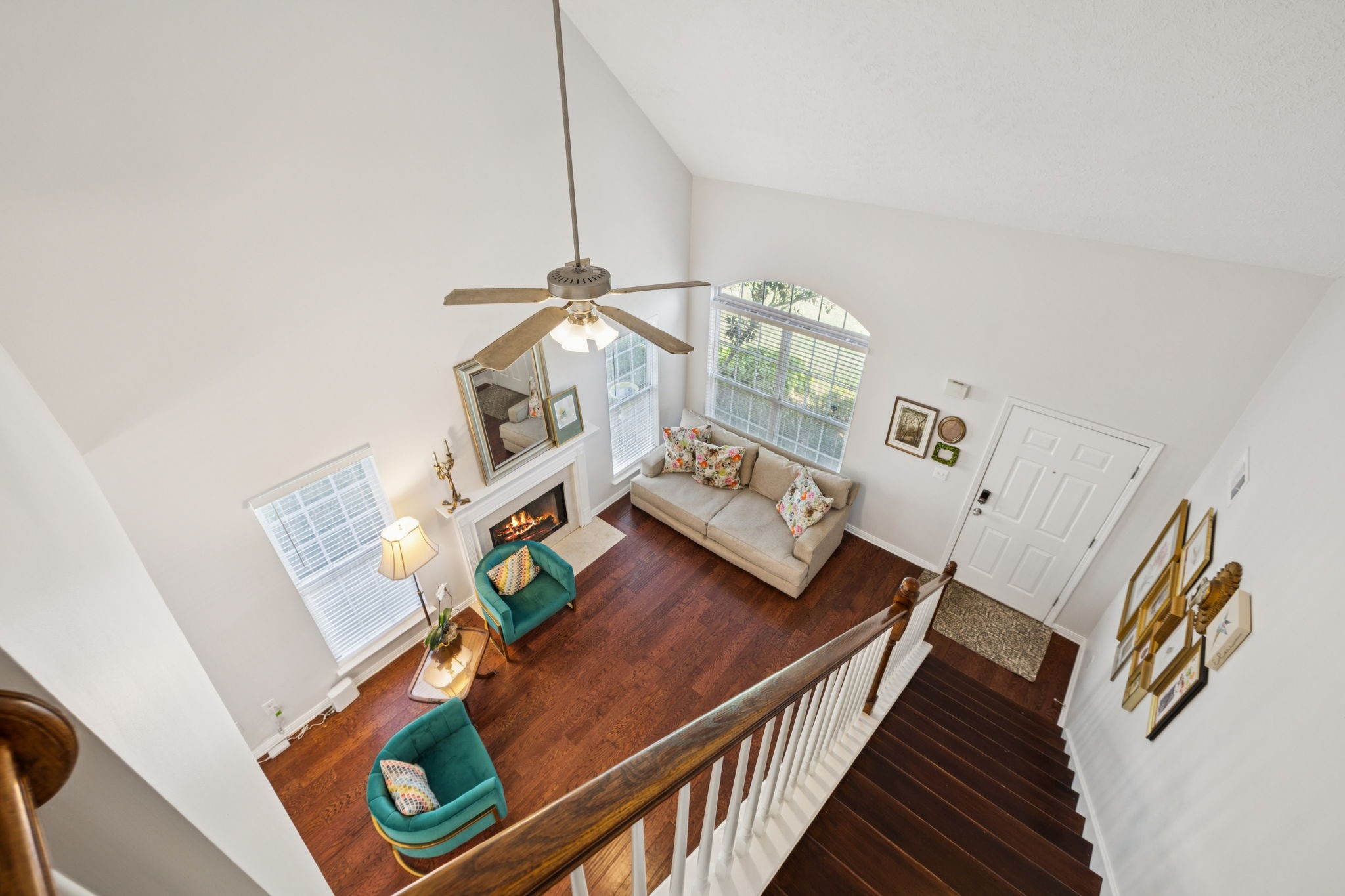 423 Knob Court Franklin, TN 37064 - Photo 7 of 37 a living room with furniture and wooden floor