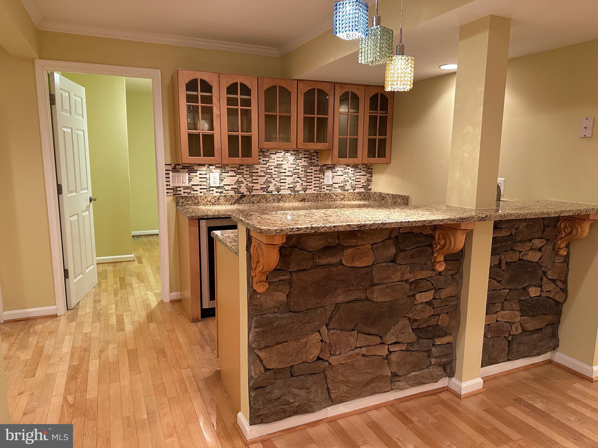 3215 Spring Rain Court Herndon, VA 20171 - Photo 33 of 39 a bathroom with a granite countertop sink and a mirror
