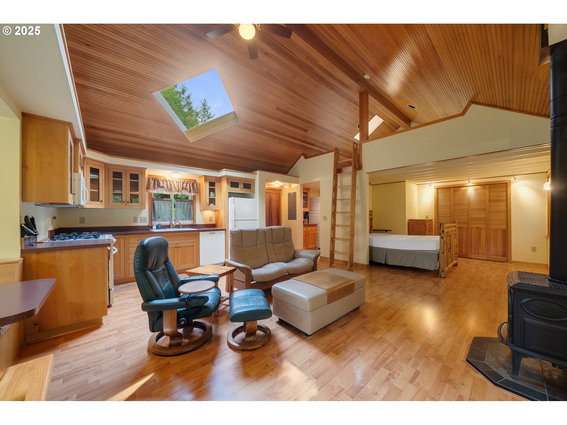 24760 Trask West Tillamook, OR 97141 - Photo 10 of 29 a living room with furniture and a wooden floor