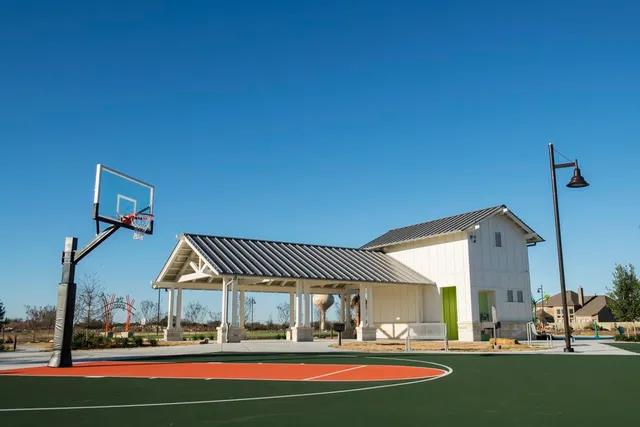 a view of a house with a park