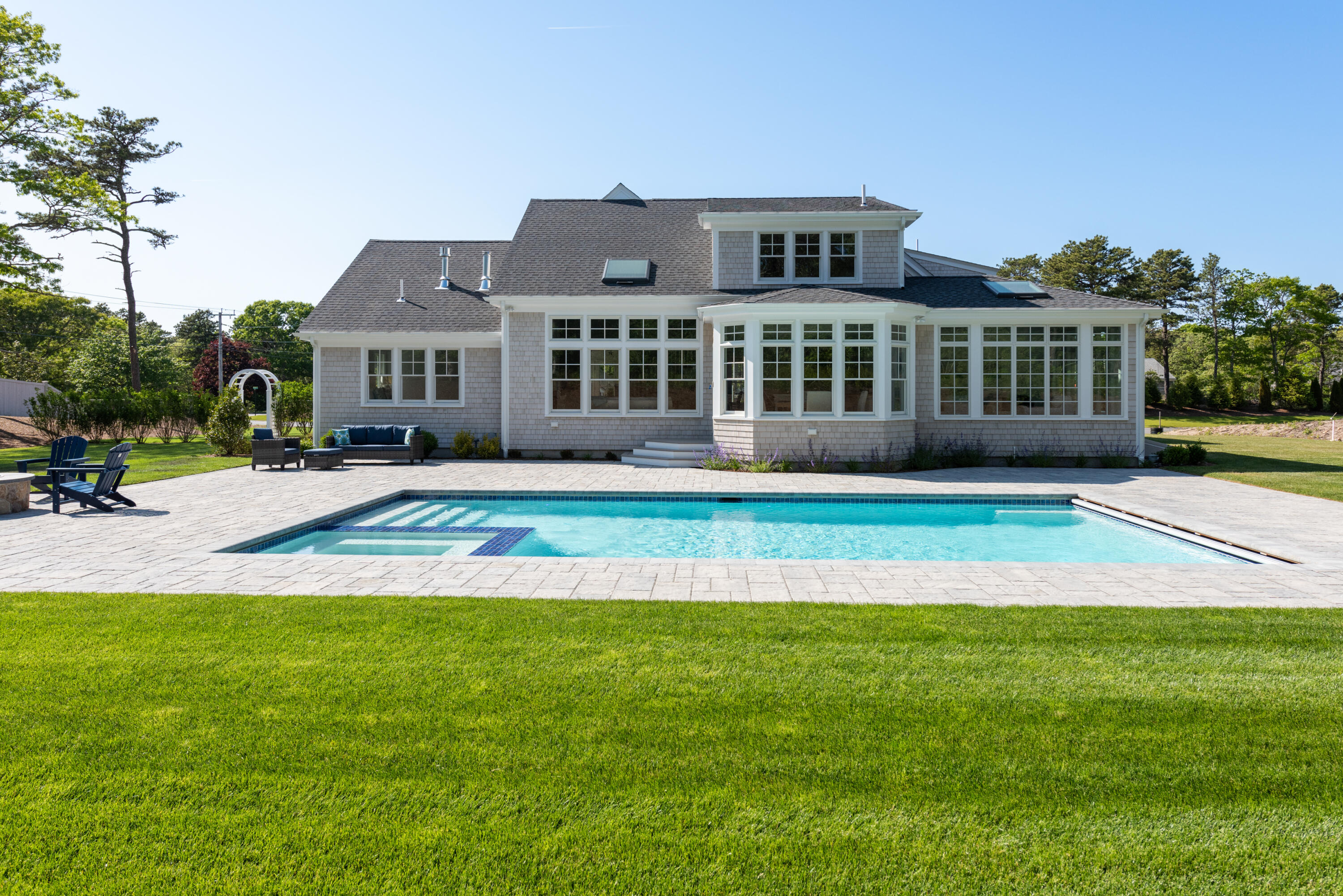 3 Elijah's Wds Harwich, MA 02645 - Photo 36 of 43 a view of a house with a big yard