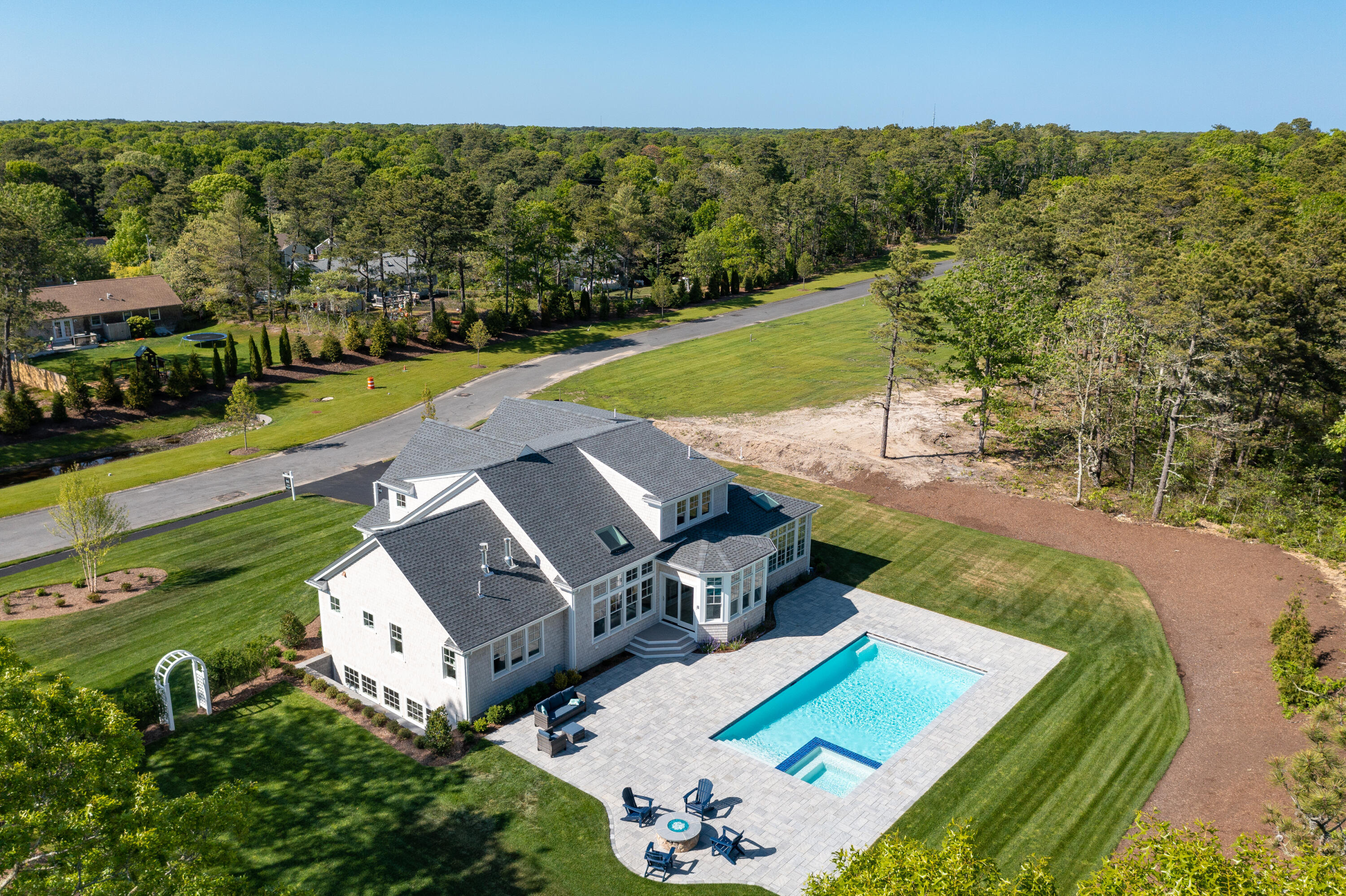 3 Elijah's Wds Harwich, MA 02645 - Photo 41 of 43 an aerial view of a house with outdoor space