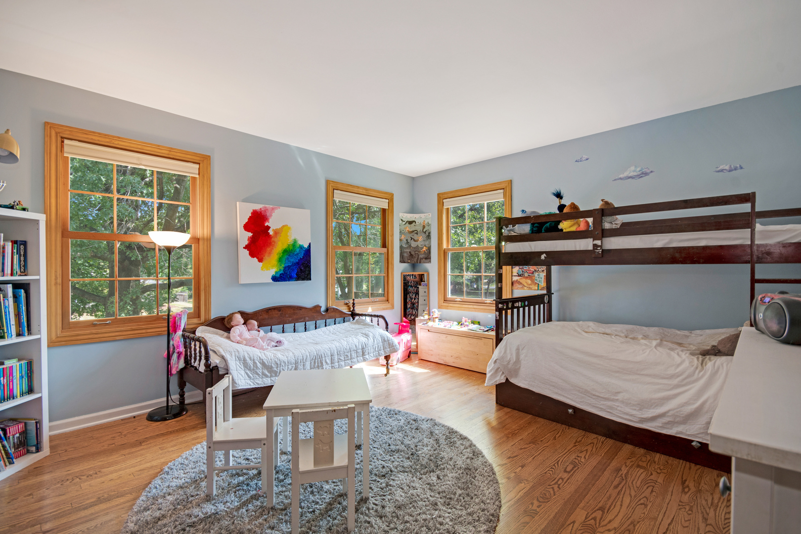 1214 Arthur Road Naperville, IL 60540 - Photo 15 of 21 a bedroom with a bed and a table