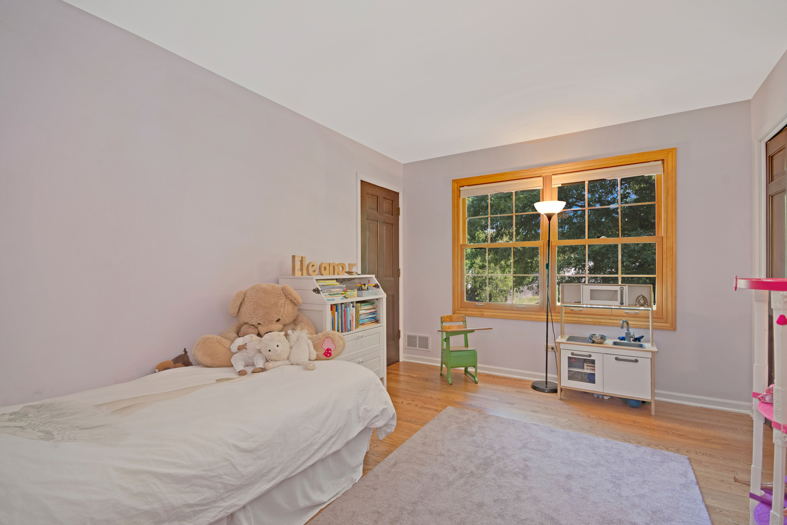 1214 Arthur Road Naperville, IL 60540 - Photo 18 of 21 a bedroom with a bed and a large window