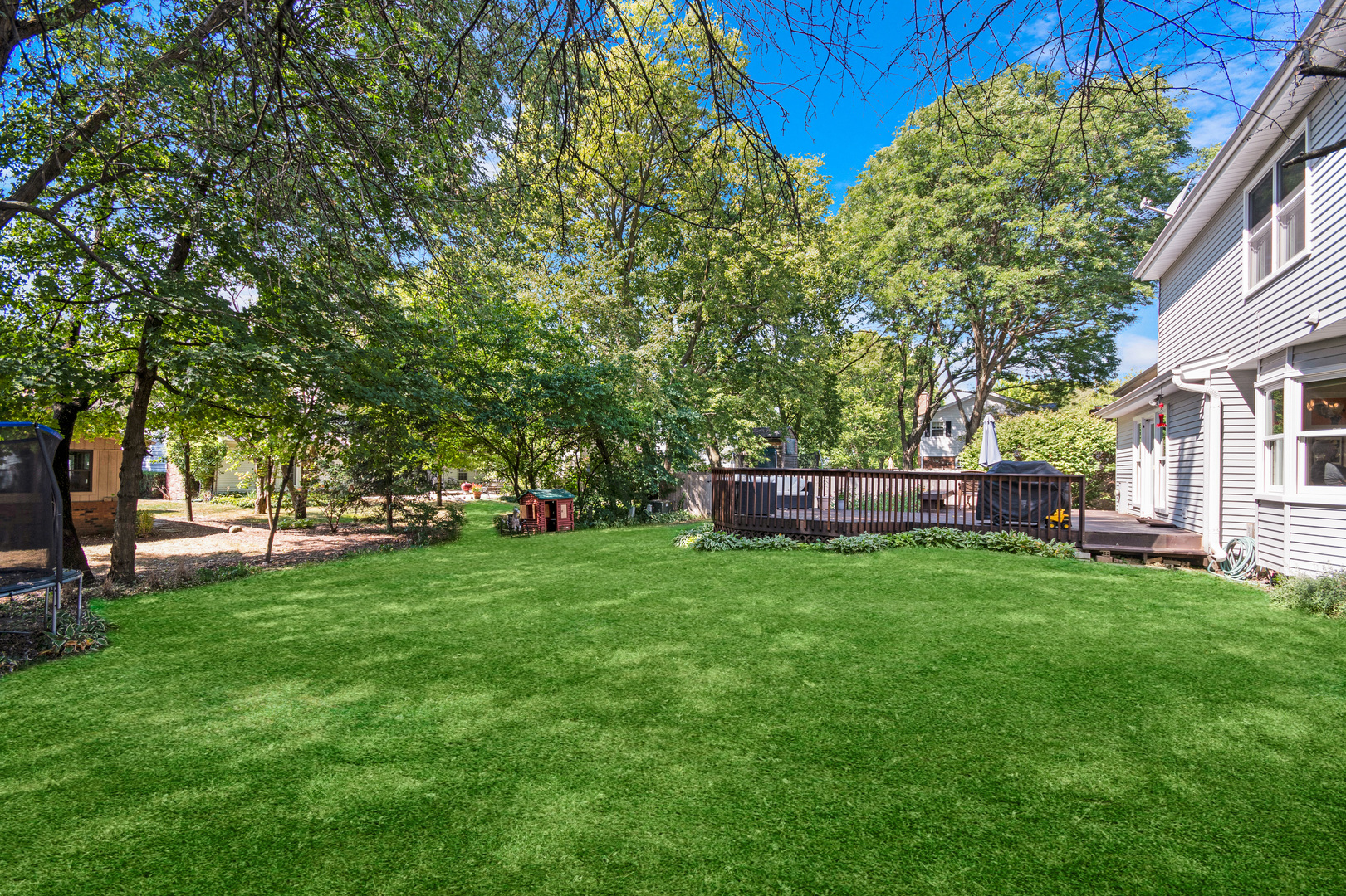 1214 Arthur Road Naperville, IL 60540 - Photo 21 of 21 a view of backyard with swimming pool