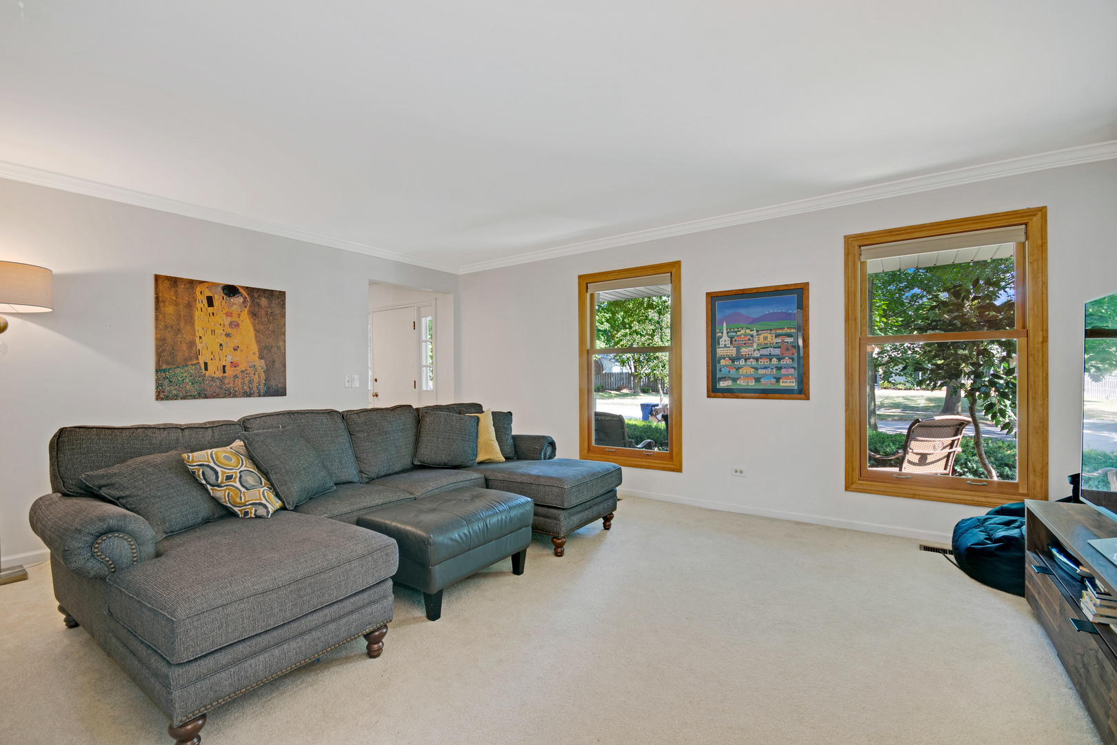 1214 Arthur Road Naperville, IL 60540 - Photo 10 of 21 a living room with furniture and a window