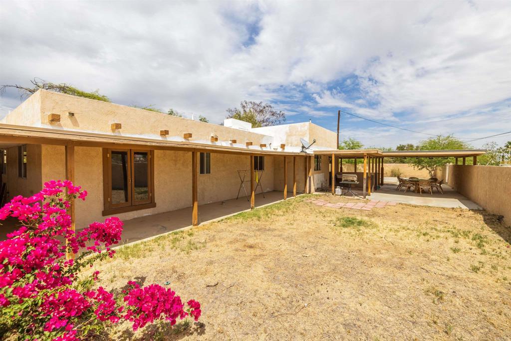 3211 Broken Arrow Road Borrego Springs, CA 92004 - Photo 37 of 46 a view of a backyard of the house