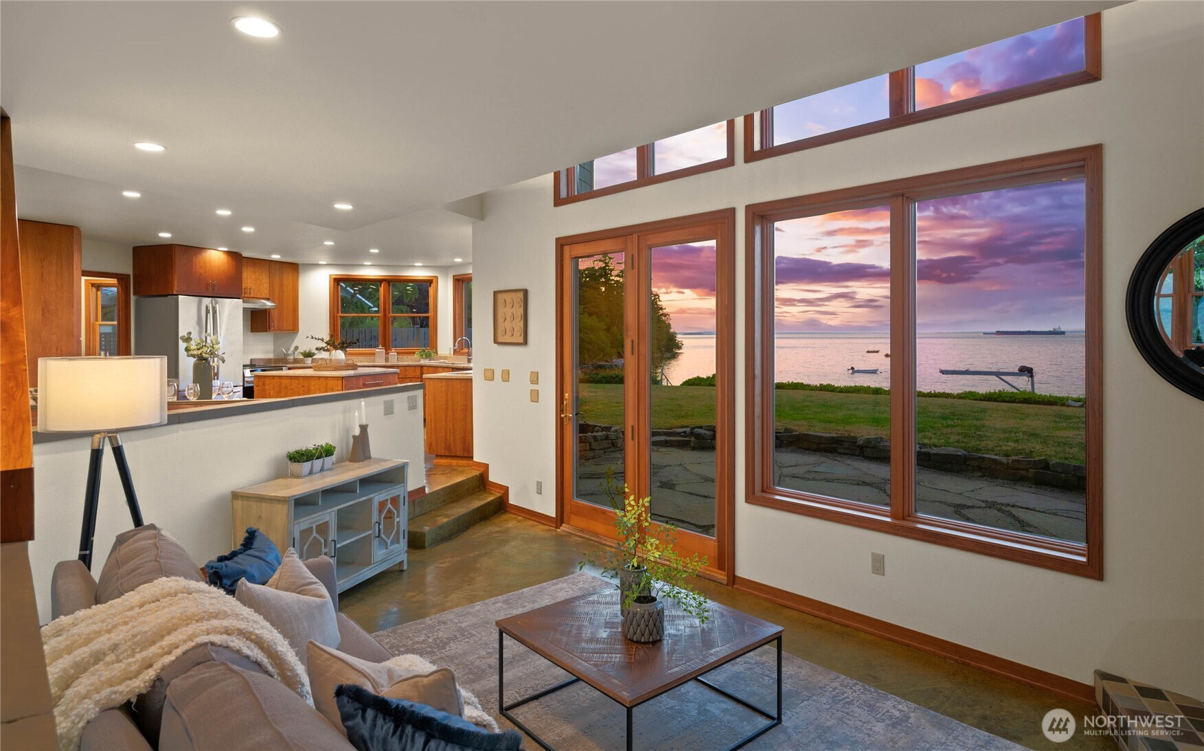 9551 Samish Island Road Bow, WA 98232 - Photo 2 of 40 a living room with a large window