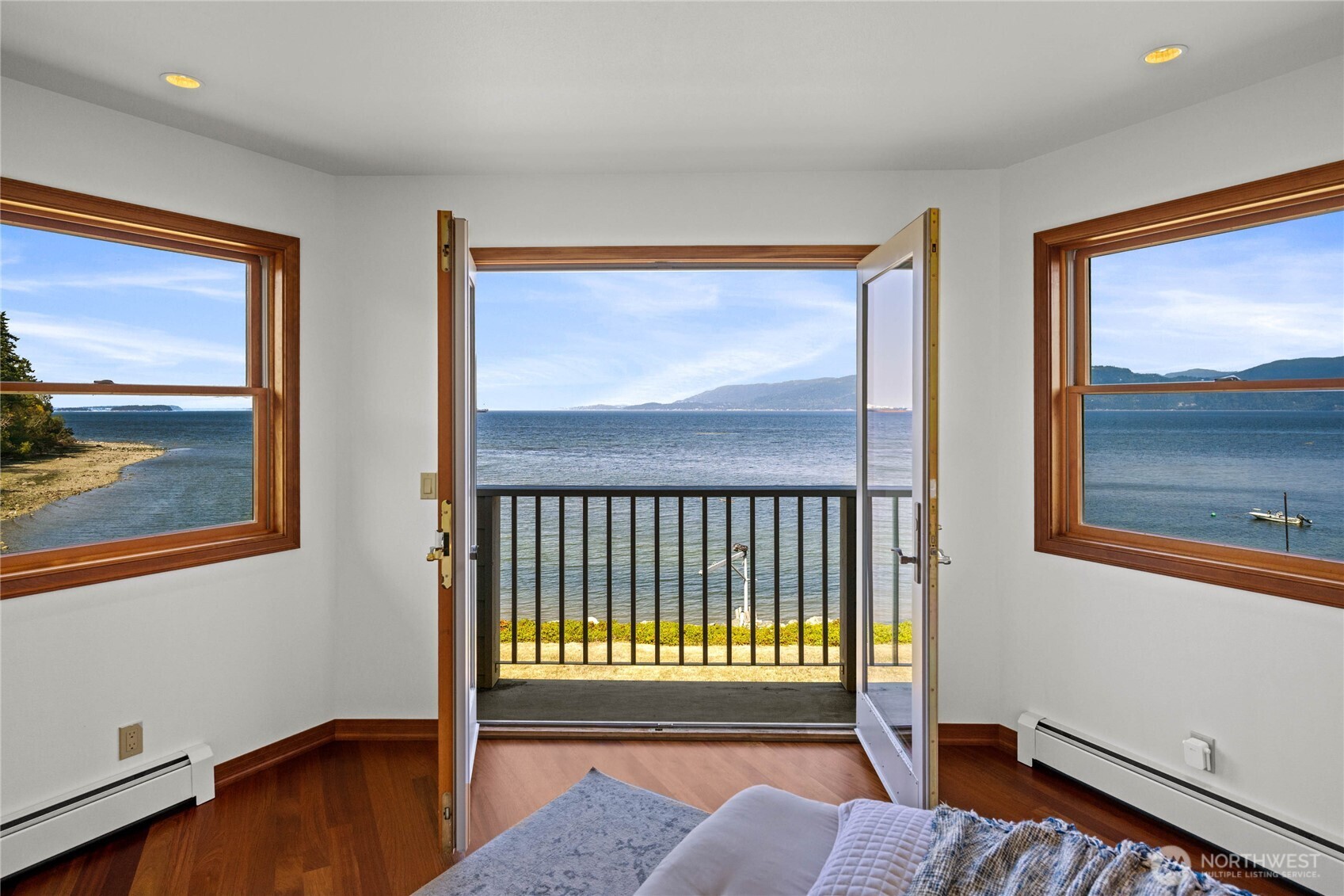 9551 Samish Island Road Bow, WA 98232 - Photo 25 of 40 a view of an empty room with a window