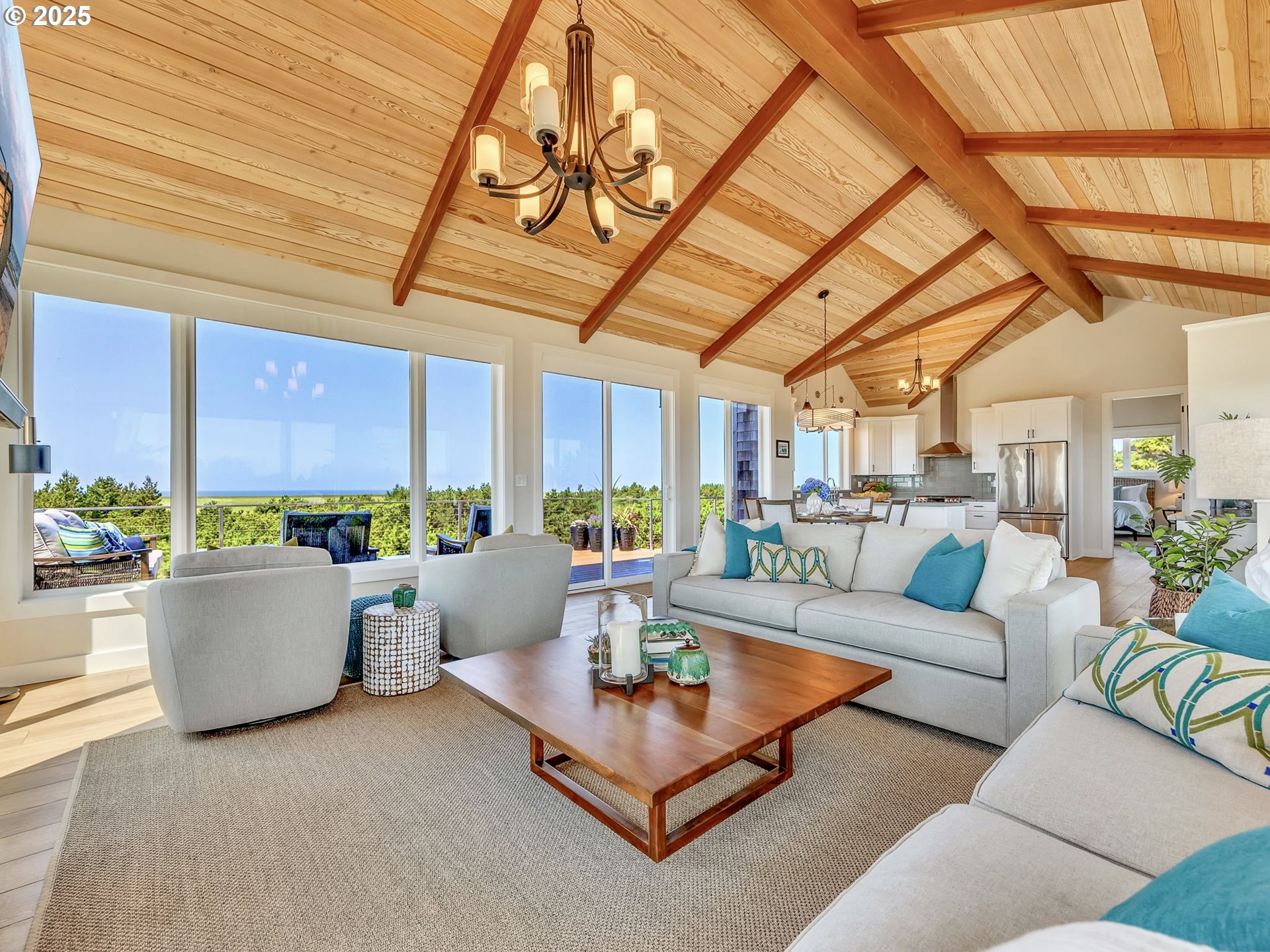 90043 Ocean Drive Warrenton, OR 97146 - Photo 11 of 48 a living room with furniture and a large window