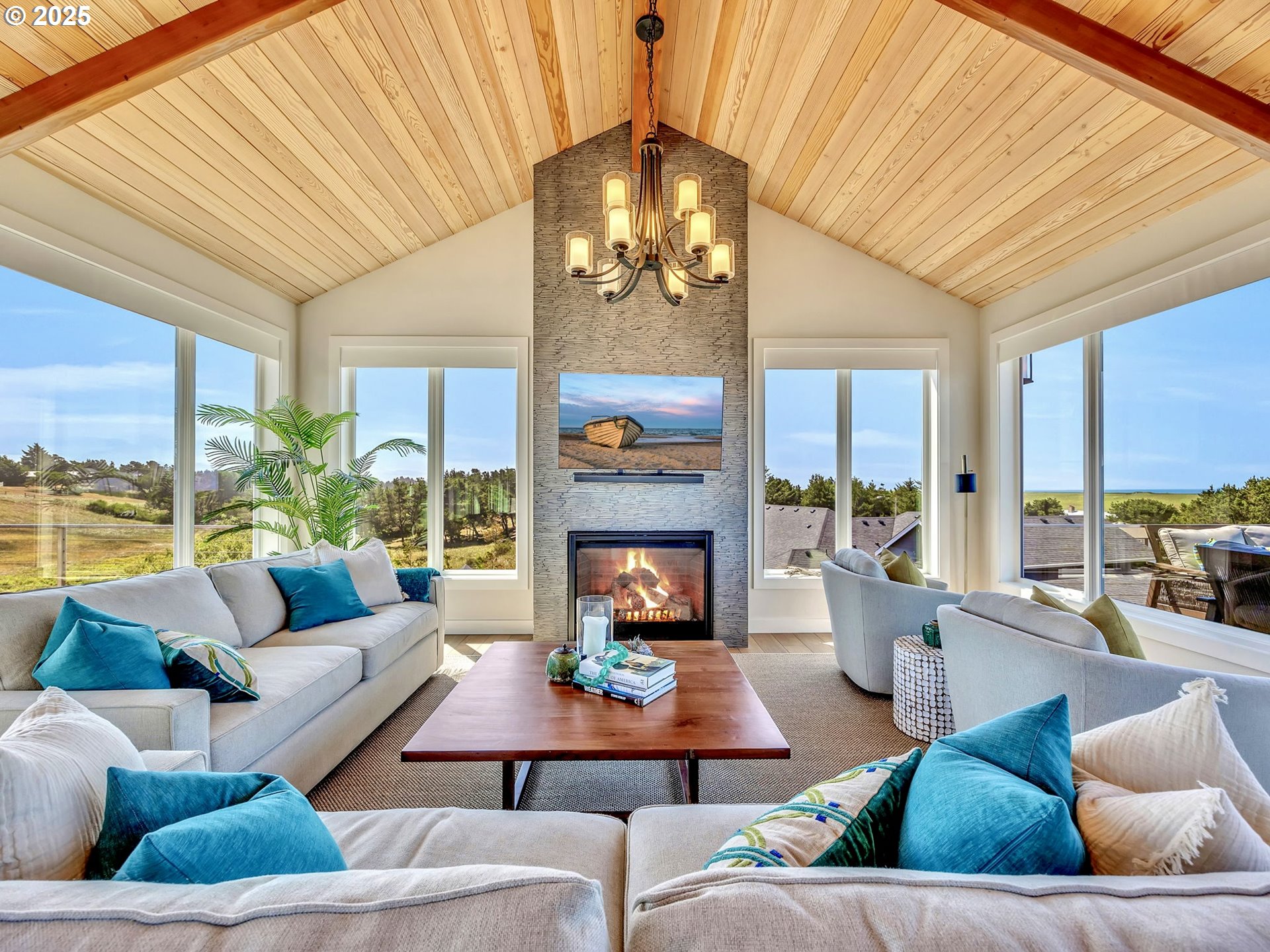 90043 Ocean Drive Warrenton, OR 97146 - Photo 7 of 48 a living room with furniture and a large window