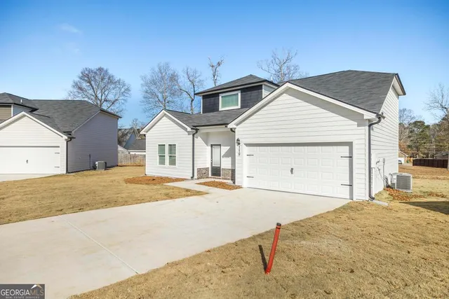 a house with a outdoor space