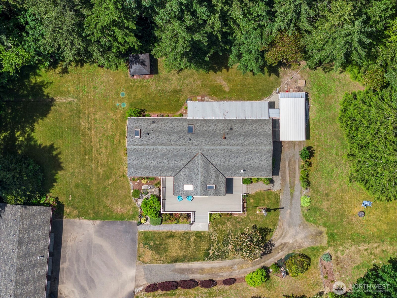 3758 Aiken Road Southeast Port Orchard, WA 98366 - Photo 36 of 40 an aerial view of a house