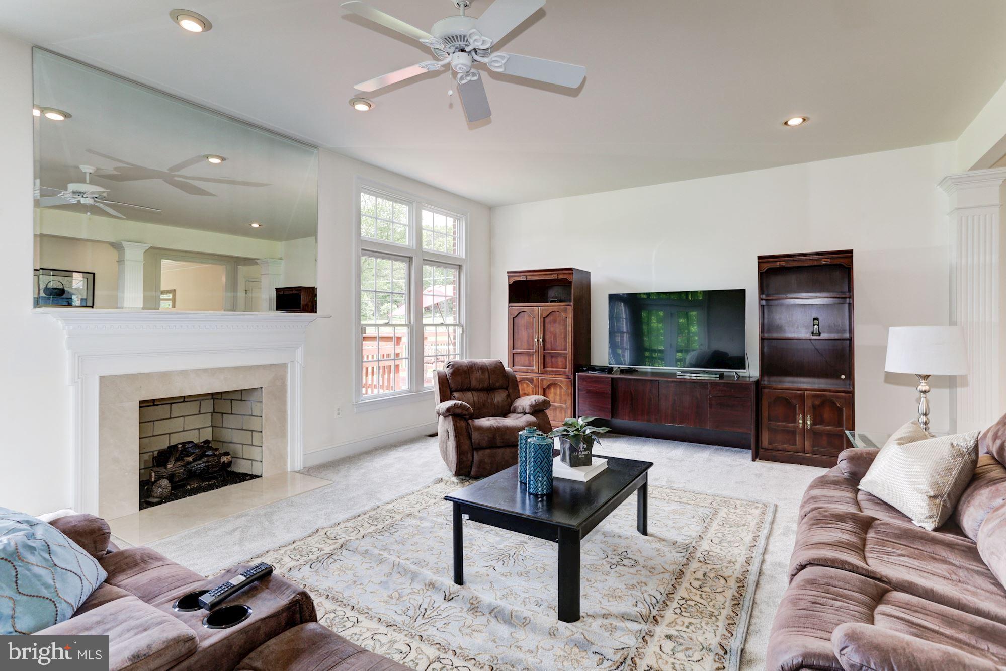 5901 Granby Road Derwood, MD 20855 - Photo 11 of 50 Family Room with fireplace