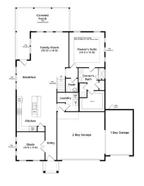 9255 Blue Jay Lane Awendaw, SC 29429 - Photo 2 of 3 Lighthouse Lot 37 First Floor