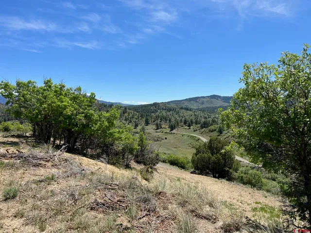 a view of lake with mountain