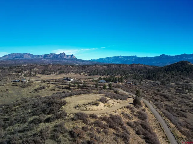 a view of lake with mountain